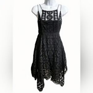 Free People Just Like Honey Backless Handkerchief Babydoll Dark Fairy Whimsigoth